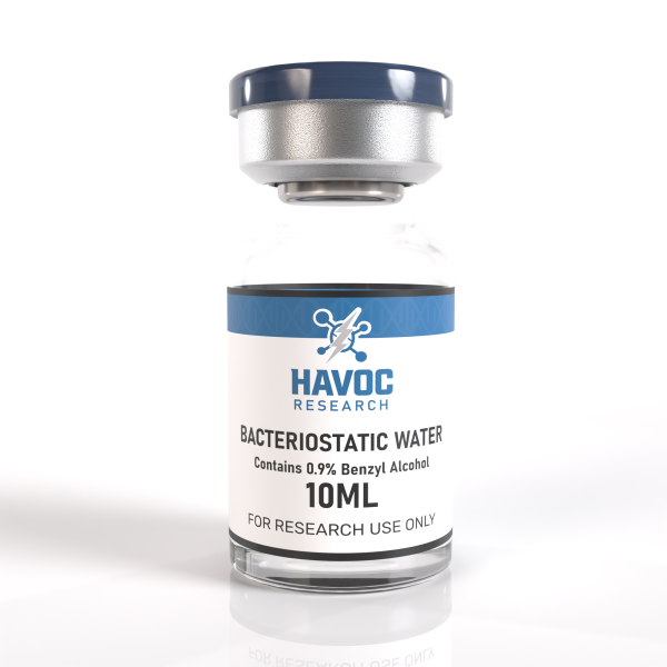 Bacteriostatic Water – Contains 0.9% Benzyl Alcohol – 10ml